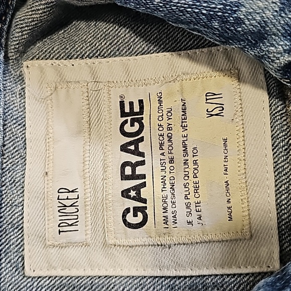 Garage xs trucker jean jacket - Picture 5 of 6